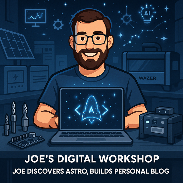 Joe Discovers Astro, Builds Personal Blog artwork