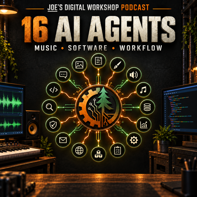 How My AI Stack Evolved: 16 Agents, Music, and Custom Software artwork