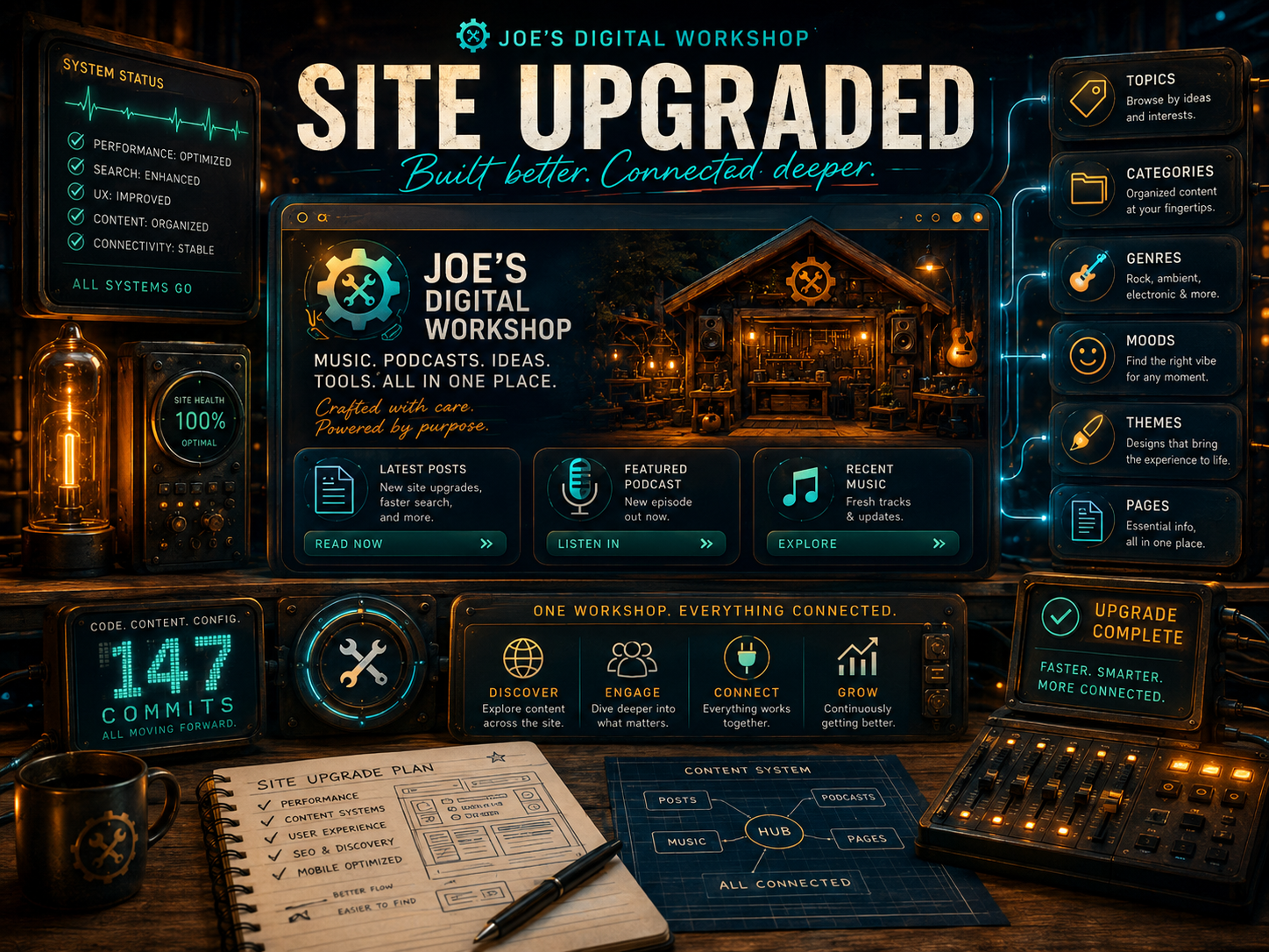 147 Commits in a Week: The Workshop Gets an Upgrade artwork