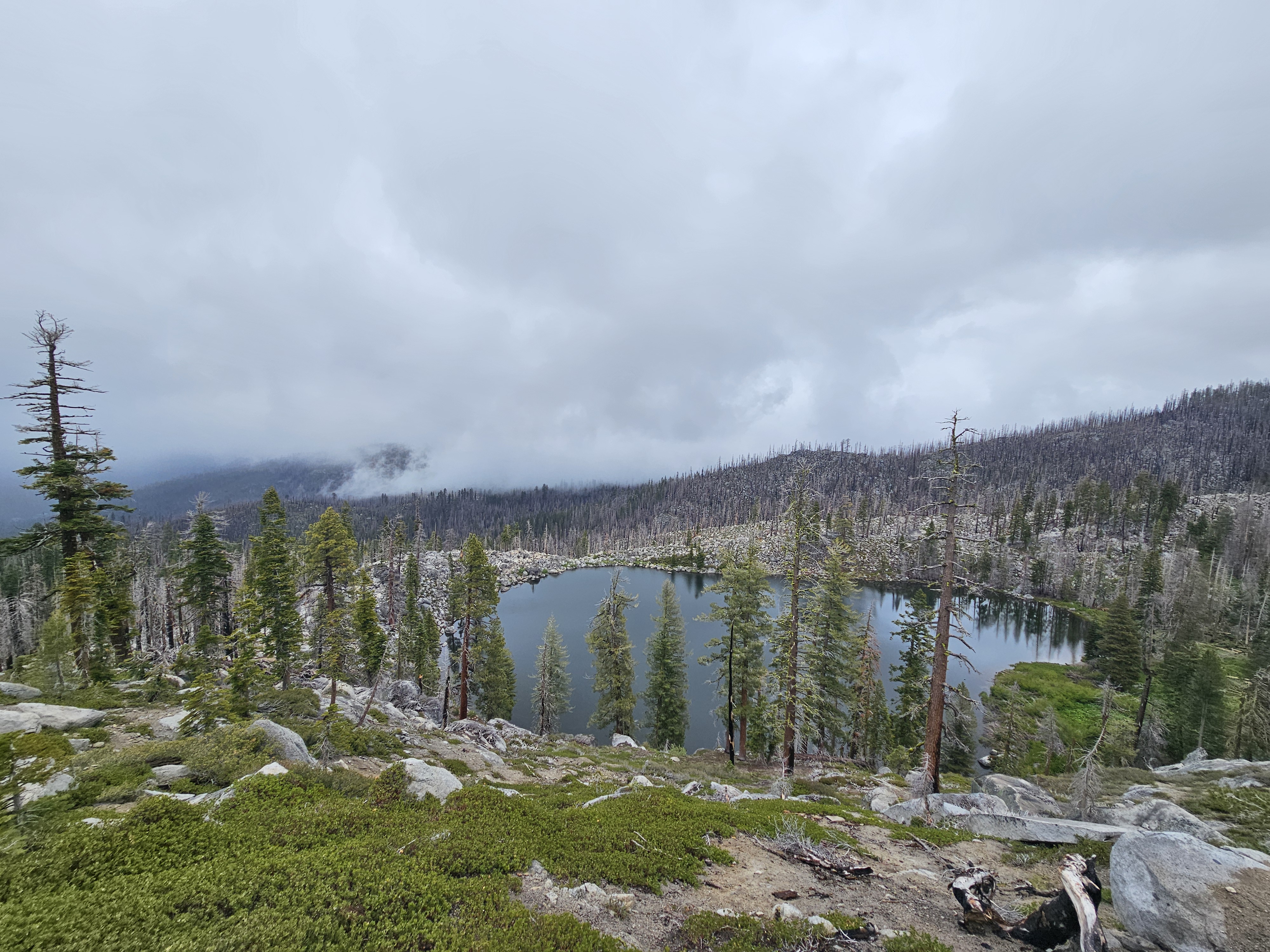 Lake View in the Sierras