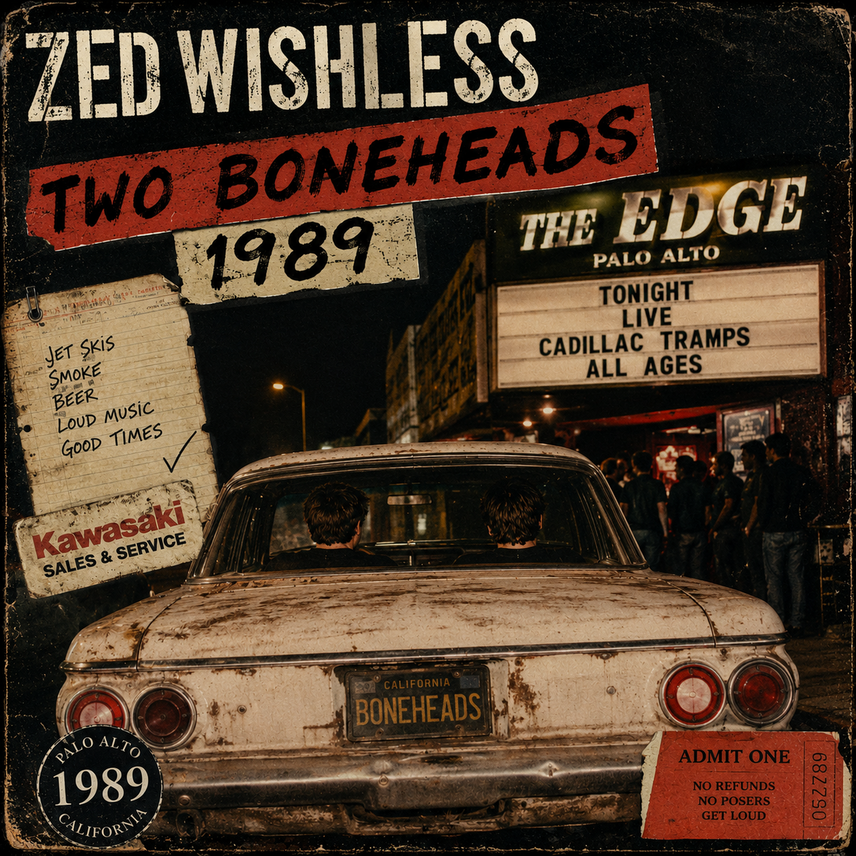 Two Boneheads 1989 artwork